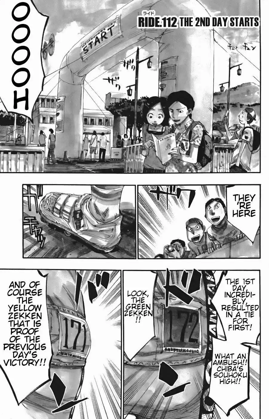 Yowamushi Pedal Chapter 112 1